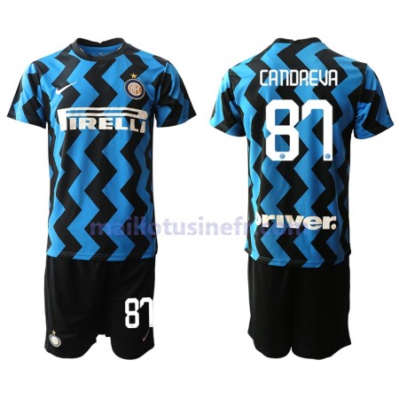 Maillot de Foot Inter Milan Antonio Candreva 87 Domicile 2020-21 - Enfant Maillot de Foot Inter Milan Antonio Candreva 87 Domicile 2020-21 - Enfant